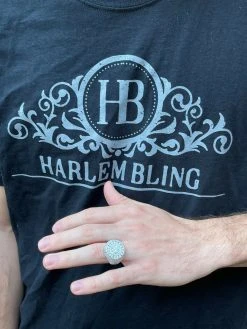 Large 925 Silver Iced Hip Hop 6ct Men's MOISSANITE RING Pass Diamond Test Pinky 18 Large 925 Silver Iced Hip Hop 6ct Men's MOISSANITE RING Pass Diamond Test Pinky -Harlem Bling Shop large 925 silver iced hip hop 6ct mens moissanite ring pass diamond test pinky 41546.1664357437