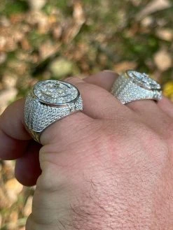 Large 925 Silver Iced Hip Hop 6ct Men's MOISSANITE RING Pass Diamond Test Pinky 19 Large 925 Silver Iced Hip Hop 6ct Men's MOISSANITE RING Pass Diamond Test Pinky -Harlem Bling Shop large 925 silver iced hip hop 6ct mens moissanite ring pass diamond test pinky 43595.1664361530