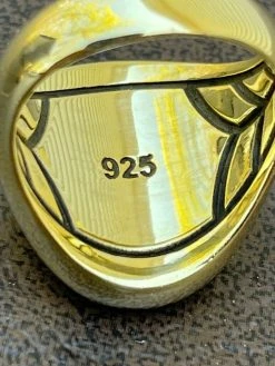 Large Mens Real 925 Sterling Silver & 14k Gold Iced Black Diamond Ring Size 7-13 -Harlem Bling Shop large mens real 925 sterling silver and 14k gold iced black diamond ring size 7 13 94415.1664386388