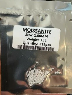 Loose Moissanite Real Gem 0.8mm-3mm ALL SIZES 1ct TW Parcel Melee Stone D VVS -Harlem Bling Shop loose moissanite real gem 0.8mm 3mm all sizes 1ct tw parcel melee stone d vvs 03940.1664355127