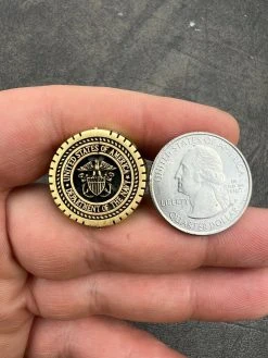 Mens 14k Gold Vermeil 925 Sterling Silver US Navy Military Sailor Army Ring 7-13 -Harlem Bling Shop mens 14k gold vermeil 925 sterling silver us navy military sailor army ring 7 13 21734.1664358739