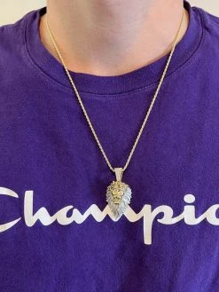 Mens 925 Silver Gold Real Iced Diamond Rasta Lion Crown Africa Pendant Necklace 17 Mens 925 Silver Gold Real Iced Diamond Rasta Lion Crown Africa Pendant Necklace -Harlem Bling Shop mens 925 silver gold real iced diamond rasta lion crown africa pendant necklace 77032.1664360565