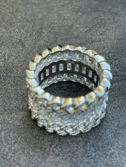 Mens Miami Cuban RING Real Solid 925 Silver Iced Baguette Diamond Hip Hop Band -Harlem Bling Shop mens miami cuban ring real solid 925 silver iced baguette diamond hip hop band 49659.1664360557