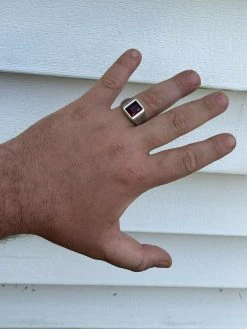 Mens Plain Real 925 Sterling Silver Ruby Red Stone Ring Size 7 8 9 10 11 12 13 28 Mens Plain Real 925 Sterling Silver Ruby Red Stone Ring Size 7 8 9 10 11 12 13 -Harlem Bling Shop mens plain real 925 sterling silver ruby red stone ring size 7 8 9 10 11 12 13 33851.1664382391