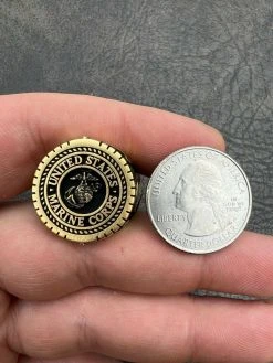 Mens Real 14k Gold Vermeil 925 Silver US Marine Corps Sempre Fi Ring Size 7-13 -Harlem Bling Shop mens real 14k gold vermeil 925 silver us marine corps sempre fi ring size 7 13 23525.1664355217