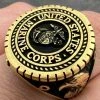 Mens Real 14k Gold Vermeil 925 Silver US Marine Corps Sempre Fi Ring Size 7-13 -Harlem Bling Shop mens real 14k gold vermeil 925 silver us marine corps sempre fi ring size 7 13 79593.1664357649