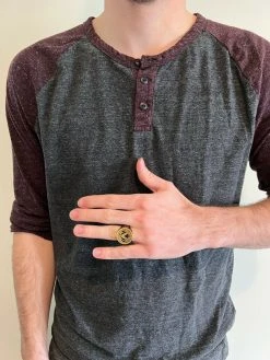 Mens Real 14k Gold Vermeil Over 925 Silver US Air Force Military Army Ring 7-13 -Harlem Bling Shop mens real 14k gold vermeil over 925 silver us air force military army ring 7 13 73809.1664361596