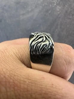 Mens Real 925 Sterling Silver Natural Black Onyx Howling Wolf Signet Dog Ring 27 Mens Real 925 Sterling Silver Natural Black Onyx Howling Wolf Signet Dog Ring -Harlem Bling Shop mens real 925 sterling silver natural black onyx howling wolf signet dog ring 66269.1682627468