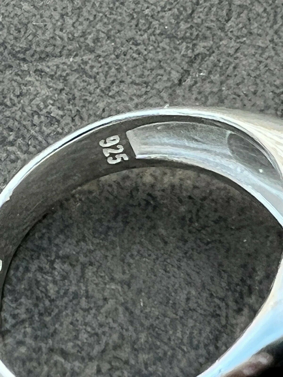 Mens Real Solid 925 Sterling Silver Iced Blue Sapphire Stone Ring Hip Hop 7-13 13 Mens Real Solid 925 Sterling Silver Iced Blue Sapphire Stone Ring Hip Hop 7-13 - Image 11