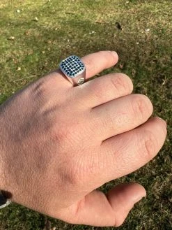 Mens Real Solid 925 Sterling Silver Iced Blue Sapphire Stone Ring Hip Hop 7-13 25 Mens Real Solid 925 Sterling Silver Iced Blue Sapphire Stone Ring Hip Hop 7-13 -Harlem Bling Shop mens real solid 925 sterling silver iced blue sapphire stone ring hip hop 7 13 70431.1664360812