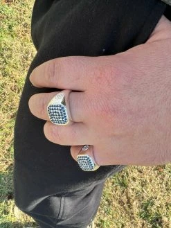 Mens Real Solid 925 Sterling Silver Iced Blue Sapphire Stone Ring Hip Hop 7-13 22 Mens Real Solid 925 Sterling Silver Iced Blue Sapphire Stone Ring Hip Hop 7-13 -Harlem Bling Shop mens real solid 925 sterling silver iced blue sapphire stone ring hip hop 7 13 88498.1664362636