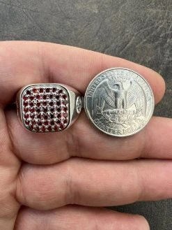 Mens Real Solid 925 Sterling Silver Iced Red Ruby Stone Ring Hip Hop Size 7-13 21 Mens Real Solid 925 Sterling Silver Iced Red Ruby Stone Ring Hip Hop Size 7-13 -Harlem Bling Shop mens real solid 925 sterling silver iced red ruby stone ring hip hop size 7 13 62766.1664355302