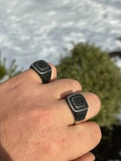 Mens Real Solid 925 Sterling Silver Oxidized Ring Black Diamond Iced Hip Hop 20 Mens Real Solid 925 Sterling Silver Oxidized Ring Black Diamond Iced Hip Hop -Harlem Bling Shop mens real solid 925 sterling silver oxidized ring black diamond iced hip hop 00922.1664397960