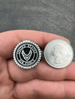 Mens Real Solid 925 Sterling Silver US Air Force Military Army Ring Size 7-13 -Harlem Bling Shop mens real solid 925 sterling silver us air force military army ring size 7 13 44288.1664358847