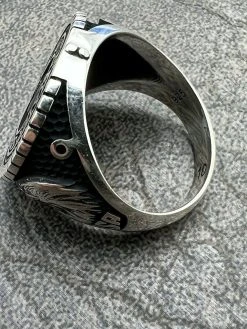 Mens Real Solid 925 Sterling Silver US Marine Corps Sempre Fi Ring Size 7-13 -Harlem Bling Shop mens real solid 925 sterling silver us marine corps sempre fi ring size 7 13 38338.1664357639