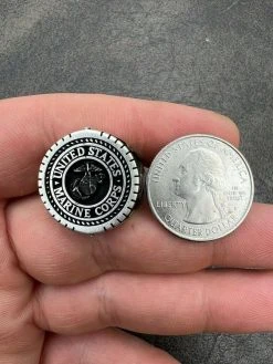 Mens Real Solid 925 Sterling Silver US Marine Corps Sempre Fi Ring Size 7-13 -Harlem Bling Shop mens real solid 925 sterling silver us marine corps sempre fi ring size 7 13 55517.1664360396