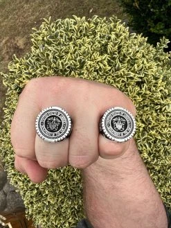 Mens Real Solid 925 Sterling Silver US Navy Military Sailor Army Ring Size 7-13 -Harlem Bling Shop mens real solid 925 sterling silver us navy military sailor army ring size 7 13 26459.1664361593