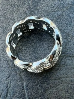 Miami Cuban RING Real Solid 925 Silver Band Pinky Hip Hop Iced Baguette Diamond 25 Miami Cuban RING Real Solid 925 Silver Band Pinky Hip Hop Iced Baguette Diamond -Harlem Bling Shop miami cuban ring real solid 925 silver band pinky hip hop iced baguette diamond 38000.1664362614
