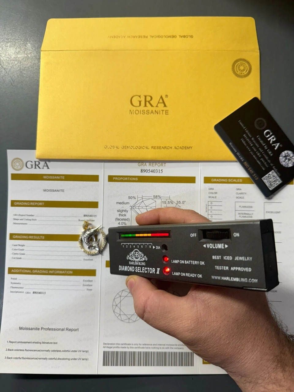 MOISSANITE 925 Silver / Gold Iced Swordfish Fishing Pendant Marlin Fish Necklace 11 MOISSANITE 925 Silver / Gold Iced Swordfish Fishing Pendant Marlin Fish Necklace - Image 9