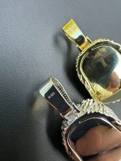 MOISSANITE 925 Silver Gold Plated Iced 3D Bald Eagle Pendant Hip Hop Necklace 31 MOISSANITE 925 Silver Gold Plated Iced 3D Bald Eagle Pendant Hip Hop Necklace -Harlem Bling Shop moissanite 925 silver gold plated iced 3d bald eagle pendant hip hop necklace 05381.1695433572