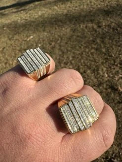 MOISSANITE Baguette Ring 14k Gold Over 925 Silver Iced Hip Hop Pass Diamond Test 25 MOISSANITE Baguette Ring 14k Gold Over 925 Silver Iced Hip Hop Pass Diamond Test -Harlem Bling Shop moissanite baguette ring 14k gold over 925 silver iced hip hop pass diamond test 29240.1676571754