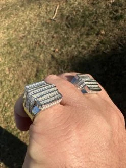 MOISSANITE Baguette Ring REAL 925 Silver Iced Hip Hop Pinky Pass Diamond Tester 37 MOISSANITE Baguette Ring REAL 925 Silver Iced Hip Hop Pinky Pass Diamond Tester -Harlem Bling Shop moissanite baguette ring real 925 silver iced hip hop pinky pass diamond tester 21033.1676571830