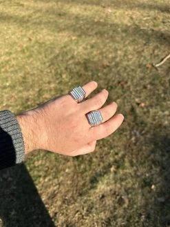 MOISSANITE Baguette Ring REAL 925 Silver Iced Hip Hop Pinky Pass Diamond Tester 34 MOISSANITE Baguette Ring REAL 925 Silver Iced Hip Hop Pinky Pass Diamond Tester -Harlem Bling Shop moissanite baguette ring real 925 silver iced hip hop pinky pass diamond tester 50404.1676571717