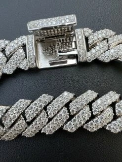 MOISSANITE Prong Cuban Link Chain Real Iced Necklace Hip Hop Pass Diamond Test 19 MOISSANITE Prong Cuban Link Chain Real Iced Necklace Hip Hop Pass Diamond Test -Harlem Bling Shop moissanite prong cuban link chain real iced necklace hip hop pass diamond test 82651.1664361252