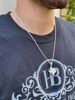 MOISSANITE Real 925 Silver / 14k Gold Hip Hop Texas State Shape Pendant Iced 29 MOISSANITE Real 925 Silver / 14k Gold Hip Hop Texas State Shape Pendant Iced -Harlem Bling Shop moissanite real 925 silver 14k gold hip hop texas state shape pendant iced 42064.1674668587