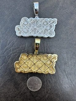 MOISSANITE Real 925 Silver / 14k Gold Iced YOUNG MONEY Hip Hop Pendant Necklace 33 MOISSANITE Real 925 Silver / 14k Gold Iced YOUNG MONEY Hip Hop Pendant Necklace -Harlem Bling Shop moissanite real 925 silver 14k gold iced young money hip hop pendant necklace 02733.1679426528