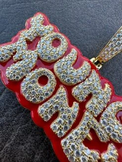 MOISSANITE Real 925 Silver / 14k Gold Iced YOUNG MONEY Hip Hop Pendant Necklace 30 MOISSANITE Real 925 Silver / 14k Gold Iced YOUNG MONEY Hip Hop Pendant Necklace -Harlem Bling Shop moissanite real 925 silver 14k gold iced young money hip hop pendant necklace 27664.1679426668