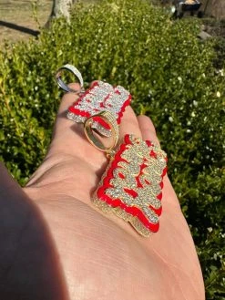 MOISSANITE Real 925 Silver / 14k Gold Iced YOUNG MONEY Hip Hop Pendant Necklace 28 MOISSANITE Real 925 Silver / 14k Gold Iced YOUNG MONEY Hip Hop Pendant Necklace -Harlem Bling Shop moissanite real 925 silver 14k gold iced young money hip hop pendant necklace 44416.1679426672