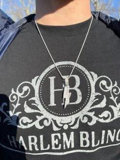 MOISSANITE Real Silver / Gold Lightning Bolt Necklace Pendant Pass Diamond Test 23 MOISSANITE Real Silver / Gold Lightning Bolt Necklace Pendant Pass Diamond Test -Harlem Bling Shop moissanite real silver gold lightning bolt necklace pendant pass diamond test 70337.1675447429