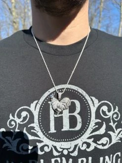 MOISSANITE Real Solid 925 Silver/Gold Plated Iced Rooster Gallo Pendant Necklace 24 MOISSANITE Real Solid 925 Silver/Gold Plated Iced Rooster Gallo Pendant Necklace -Harlem Bling Shop moissanite real solid 925 silvergold plated iced rooster gallo pendant necklace 44743.1679340054