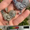 MOISSANITE Real Solid 925 Silver/Gold Plated Iced Rooster Gallo Pendant Necklace 2 MOISSANITE Real Solid 925 Silver/Gold Plated Iced Rooster Gallo Pendant Necklace -Harlem Bling Shop moissanite real solid 925 silvergold plated iced rooster gallo pendant necklace 58740.1679340195