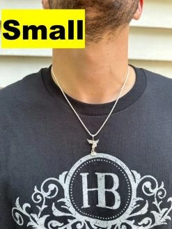 MOISSANITE Saint St Michael Slaying Dragon Archangel Pendant 925 Silver - 1-3" 26 MOISSANITE Saint St Michael Slaying Dragon Archangel Pendant 925 Silver - 1-3" -Harlem Bling Shop moissanite saint st michael slaying dragon archangel pendant 925 silver 1 3 85315.1689204479