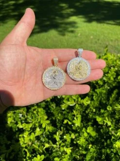 Real 925 Silver Gold Euphanasia Tupac 2Pac Pendant Medallion Necklace Iced Big 18 Real 925 Silver Gold Euphanasia Tupac 2Pac Pendant Medallion Necklace Iced Big -Harlem Bling Shop real 925 silver gold euphanasia tupac 2pac pendant medallion necklace iced big 62846.1664379424