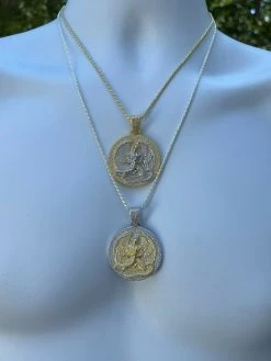 Real 925 Silver Gold Euphanasia Tupac 2Pac Pendant Medallion Necklace Iced Big 23 Real 925 Silver Gold Euphanasia Tupac 2Pac Pendant Medallion Necklace Iced Big -Harlem Bling Shop real 925 silver gold euphanasia tupac 2pac pendant medallion necklace iced big 89165.1664373975