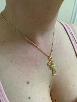 Real 925 Sterling Silver Gold Santa Muerte Grim Reaper Death Pendant Necklace 22 Real 925 Sterling Silver Gold Santa Muerte Grim Reaper Death Pendant Necklace -Harlem Bling Shop real 925 sterling silver gold santa muerte grim reaper death pendant necklace 32740.1664383572