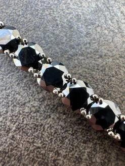 Real Black MOISSANITE Thick 7mm Tennis Bracelet 925 Silver Pass Diamond Tester 26 Real Black MOISSANITE Thick 7mm Tennis Bracelet 925 Silver Pass Diamond Tester -Harlem Bling Shop real black moissanite thick 7mm tennis bracelet 925 silver pass diamond tester 31670.1676053228
