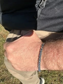 Real Iced Blue Gray MOISSANITE 3mm Tennis Bracelet 925 Silver Pass Diamond Test 24 Real Iced Blue Gray MOISSANITE 3mm Tennis Bracelet 925 Silver Pass Diamond Test -Harlem Bling Shop real iced blue gray moissanite 3mm tennis bracelet 925 silver pass diamond test 75644.1676658138