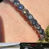 Real Iced Blue Gray MOISSANITE 5mm Tennis Bracelet 925 Silver Pass Diamond Test 2 Real Iced Blue Gray MOISSANITE 5mm Tennis Bracelet 925 Silver Pass Diamond Test -Harlem Bling Shop real iced blue gray moissanite 5mm tennis bracelet 925 silver pass diamond test 58378.1676658376