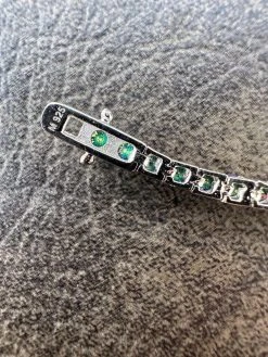 Real Iced Blue MOISSANITE 3mm Tennis Bracelet 925 Silver Pass Diamond Tester 39 Real Iced Blue MOISSANITE 3mm Tennis Bracelet 925 Silver Pass Diamond Tester -Harlem Bling Shop real iced blue moissanite 3mm tennis bracelet 925 silver pass diamond tester 07224.1676053039