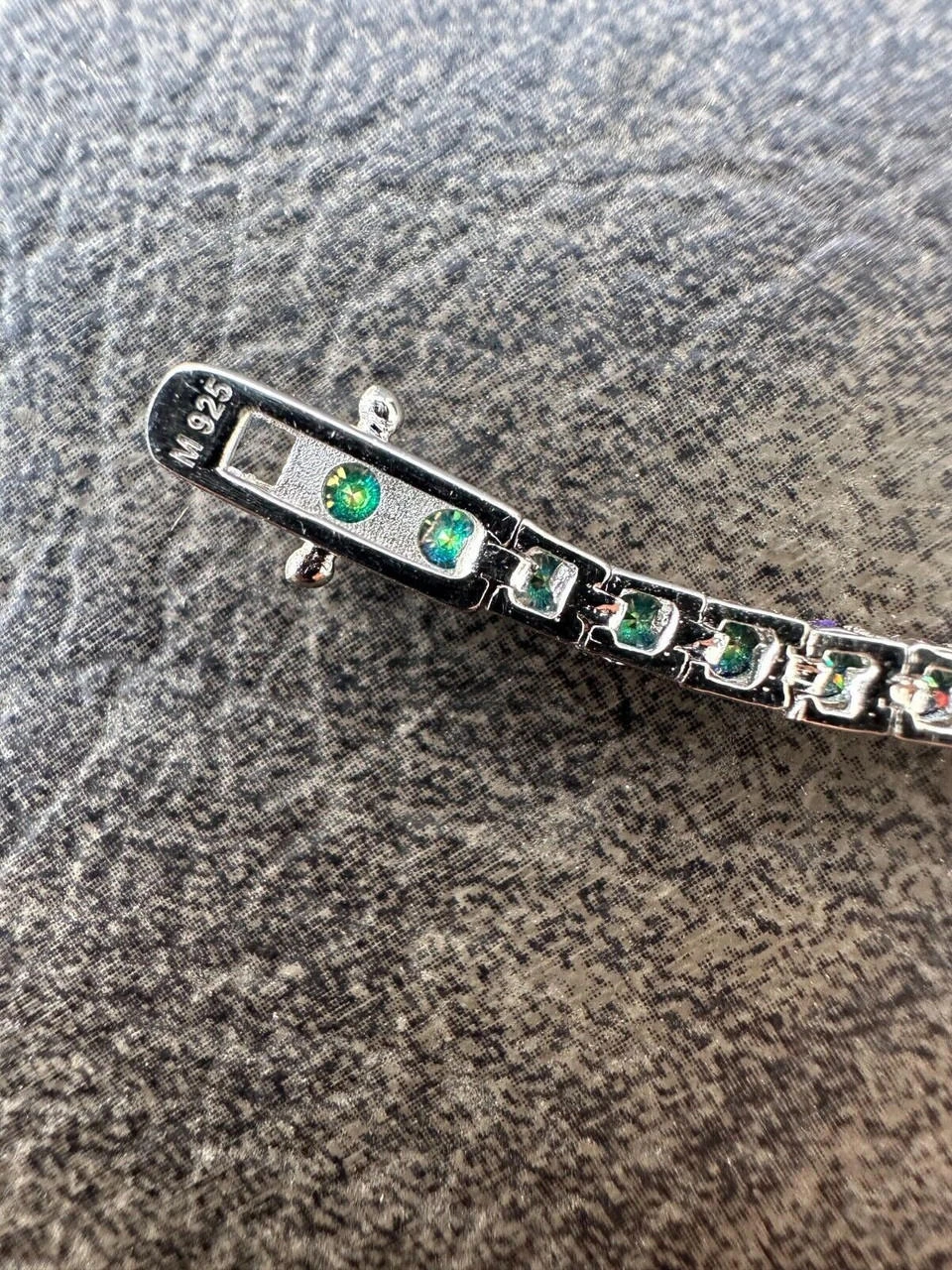 Real Iced Blue MOISSANITE 3mm Tennis Bracelet 925 Silver Pass Diamond Tester 20 Real Iced Blue MOISSANITE 3mm Tennis Bracelet 925 Silver Pass Diamond Tester - Image 18