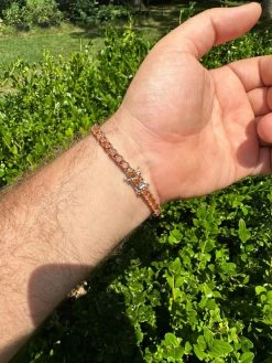 Real Iced Orange MOISSANITE 5mm Tennis Bracelet 925 Silver Pass Diamond Test 35 Real Iced Orange MOISSANITE 5mm Tennis Bracelet 925 Silver Pass Diamond Test -Harlem Bling Shop real iced orange moissanite 5mm tennis bracelet 925 silver pass diamond test 73466.1690416399