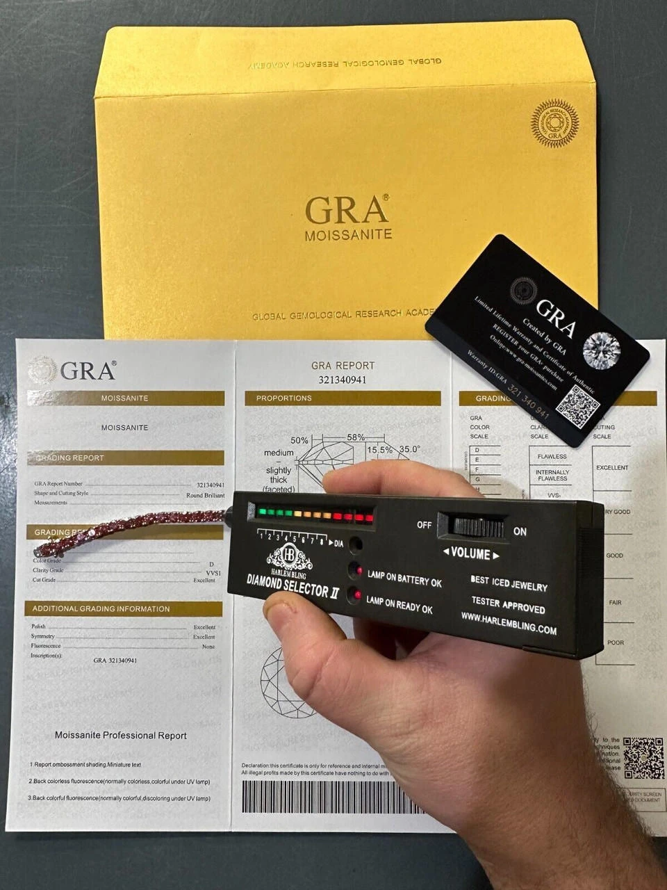 Real Iced Pink MOISSANITE 5mm Tennis Bracelet 925 Silver Pass Diamond Test 8 Real Iced Pink MOISSANITE 5mm Tennis Bracelet 925 Silver Pass Diamond Test - Image 6