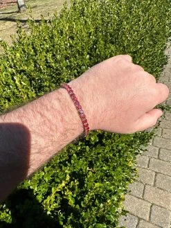 Real Iced Ruby Red MOISSANITE 5mm Tennis Bracelet 925 Silver Pass Diamond Test 35 Real Iced Ruby Red MOISSANITE 5mm Tennis Bracelet 925 Silver Pass Diamond Test -Harlem Bling Shop real iced ruby red moissanite 5mm tennis bracelet 925 silver pass diamond test 51831.1678388030