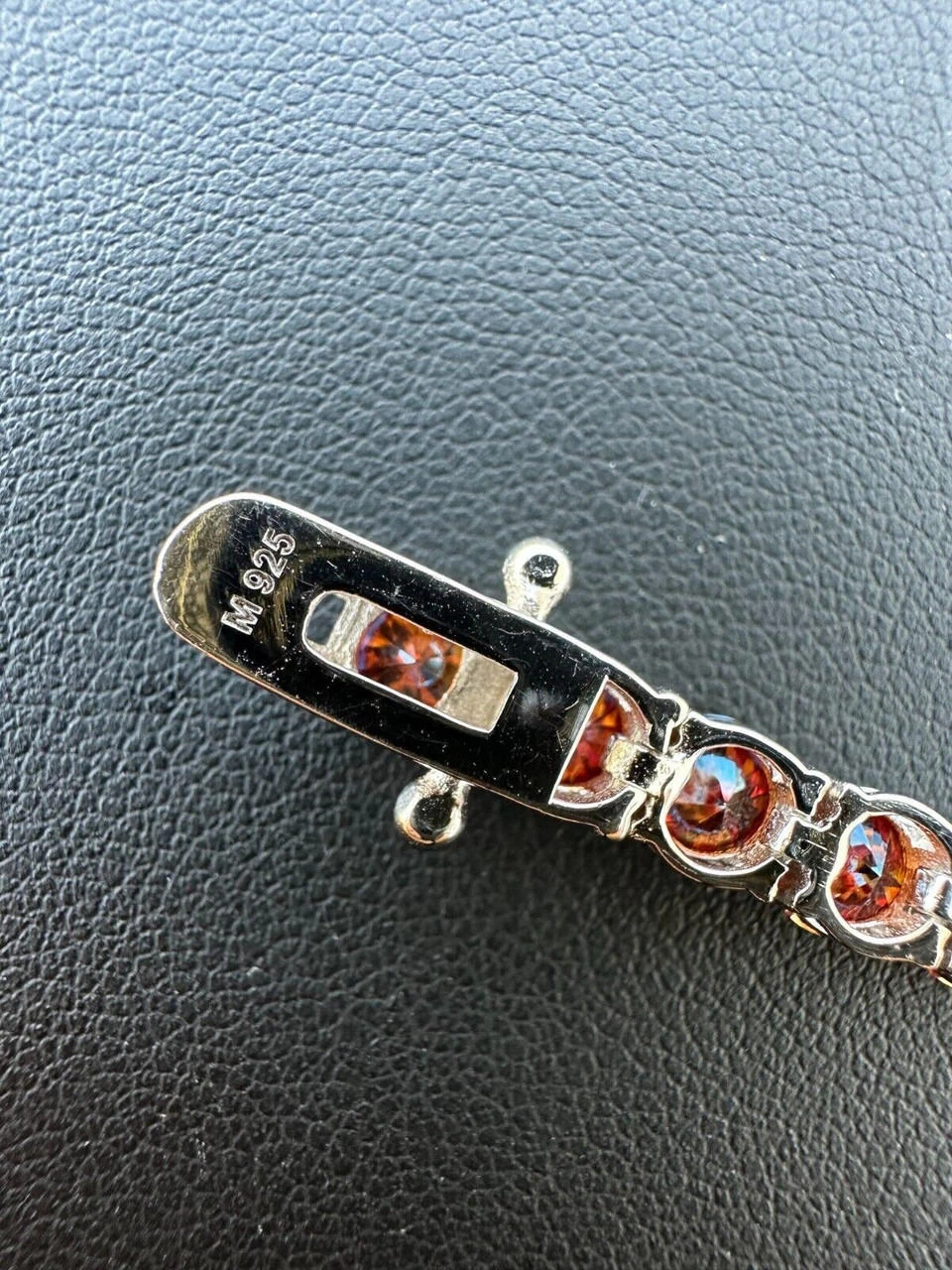 Real Iced Ruby Red MOISSANITE 5mm Tennis Bracelet 925 Silver Pass Diamond Test 10 Real Iced Ruby Red MOISSANITE 5mm Tennis Bracelet 925 Silver Pass Diamond Test - Image 8