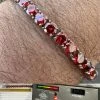 Real Iced Ruby Red MOISSANITE 5mm Tennis Bracelet 925 Silver Pass Diamond Test 2 Real Iced Ruby Red MOISSANITE 5mm Tennis Bracelet 925 Silver Pass Diamond Test -Harlem Bling Shop real iced ruby red moissanite 5mm tennis bracelet 925 silver pass diamond test 79117.1678388549