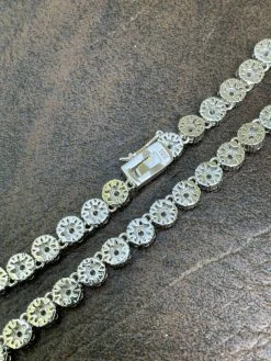 Real MOISSANITE Hip Hop Cluster Tennis Chain Necklace 7mm Pass Diamond Tester 25 Real MOISSANITE Hip Hop Cluster Tennis Chain Necklace 7mm Pass Diamond Tester -Harlem Bling Shop real moissanite hip hop cluster tennis chain necklace 7mm pass diamond tester 22103.1664362700